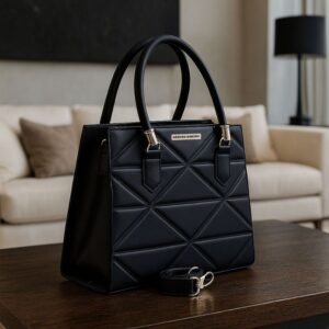 Bolsa Transversal e Lateral Tiracolo Preta